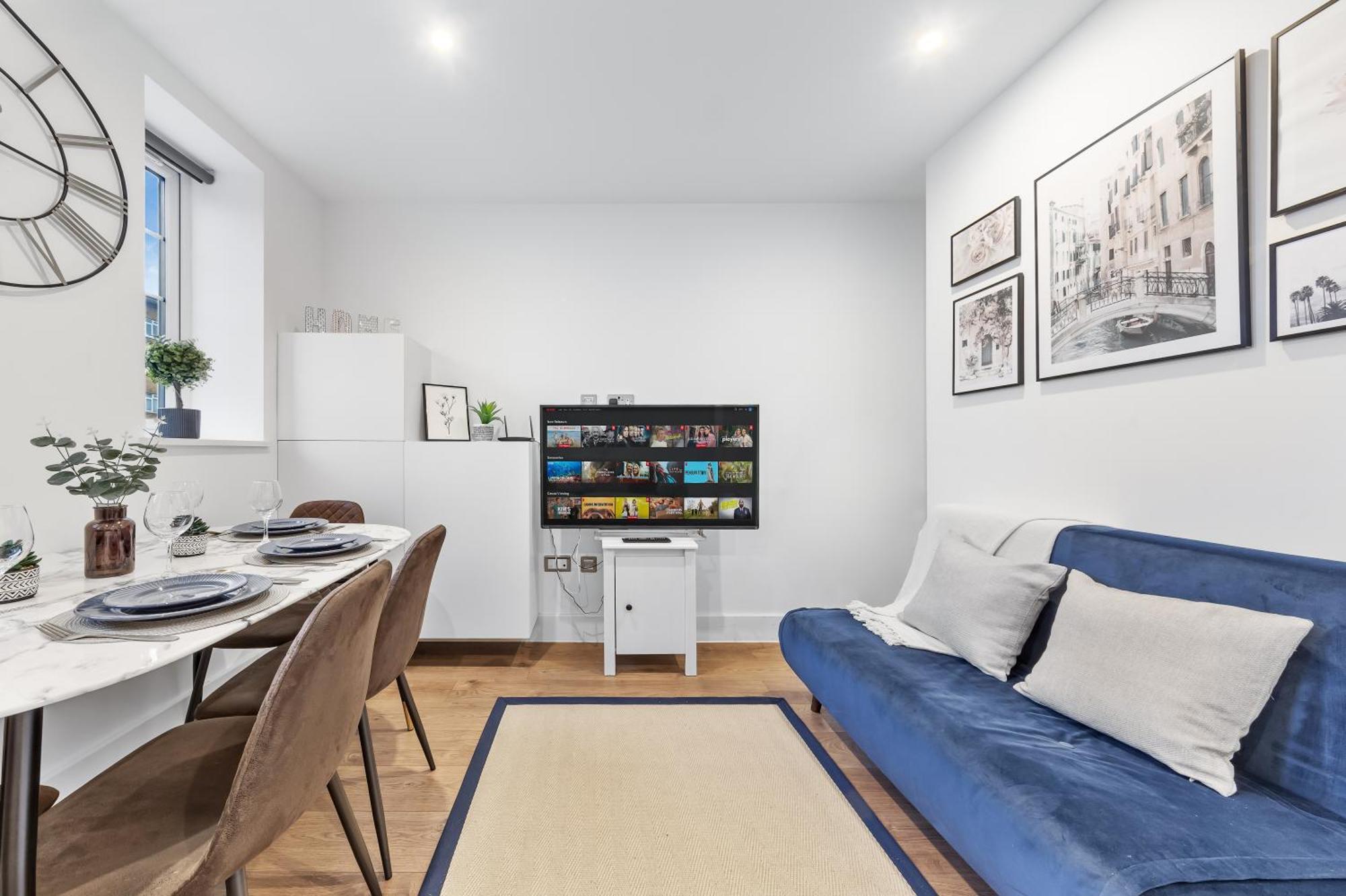 Central London Two Bedroom Serviced Apartment - Nine Elms Luxury Stay - Vauxhall & Westminster Εξωτερικό φωτογραφία