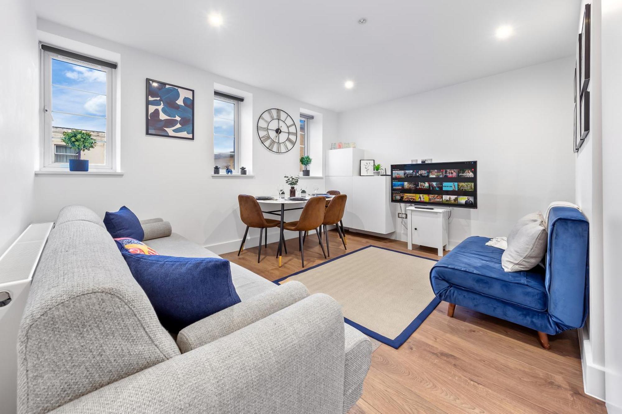 Central London Two Bedroom Serviced Apartment - Nine Elms Luxury Stay - Vauxhall & Westminster Εξωτερικό φωτογραφία