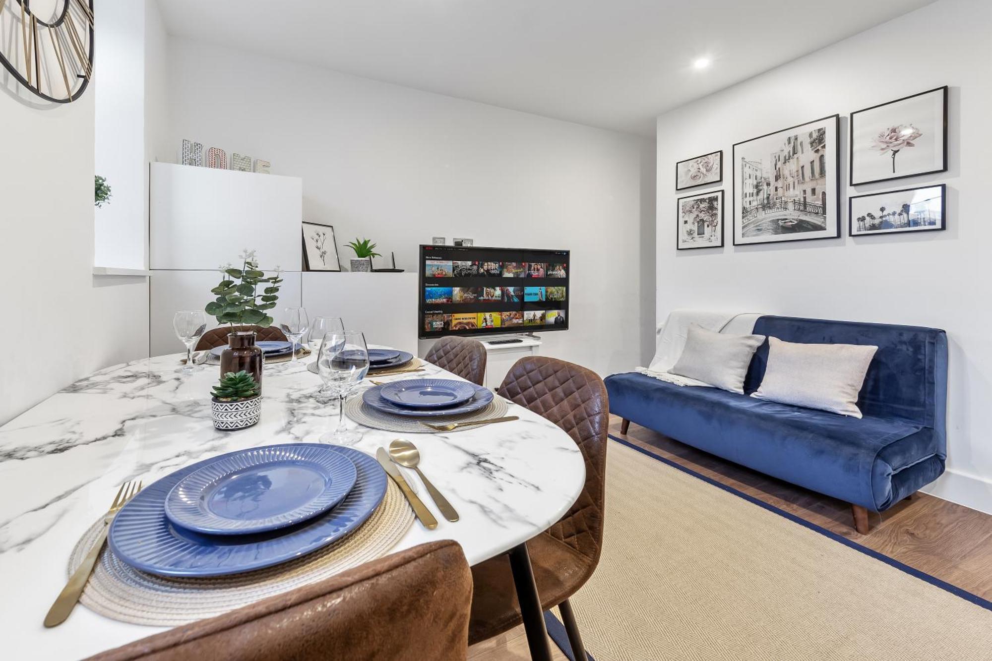 Central London Two Bedroom Serviced Apartment - Nine Elms Luxury Stay - Vauxhall & Westminster Εξωτερικό φωτογραφία
